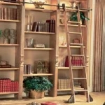 Bookcases_w-Ladder